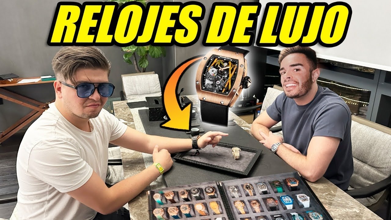 GASTÓ $20 MILLONES EN RELOJES DE LUJO 🤑