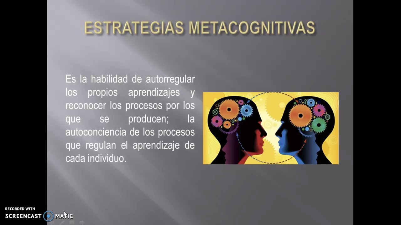 ESTRATEGIAS COGNITIVAS Y METACOGNITIVAS - CECAR