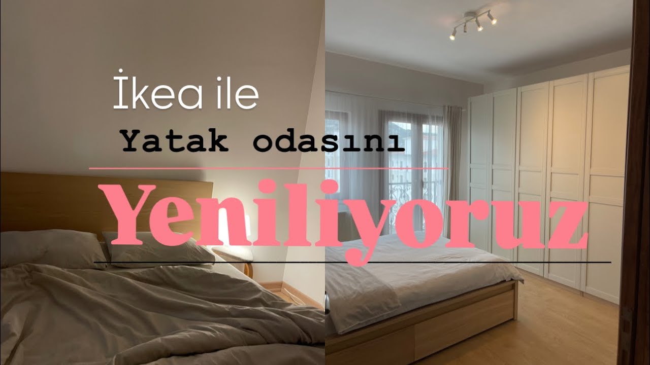 YATAK ODAMIZI YENİLEDİK | IKEA PAX & MALM SERİSİ |