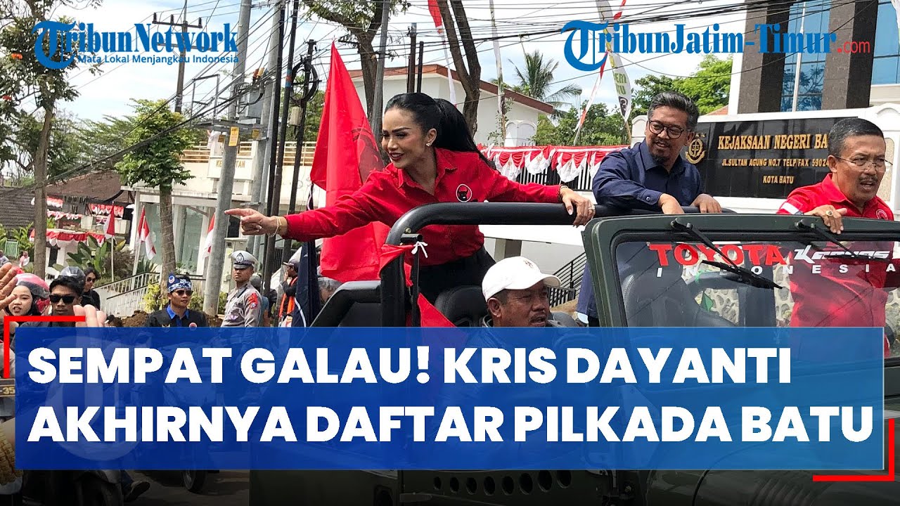 Setelah Sempat Galau, Kris Dayanti Akhirnya Daftar Pilkada Batu ke KPU