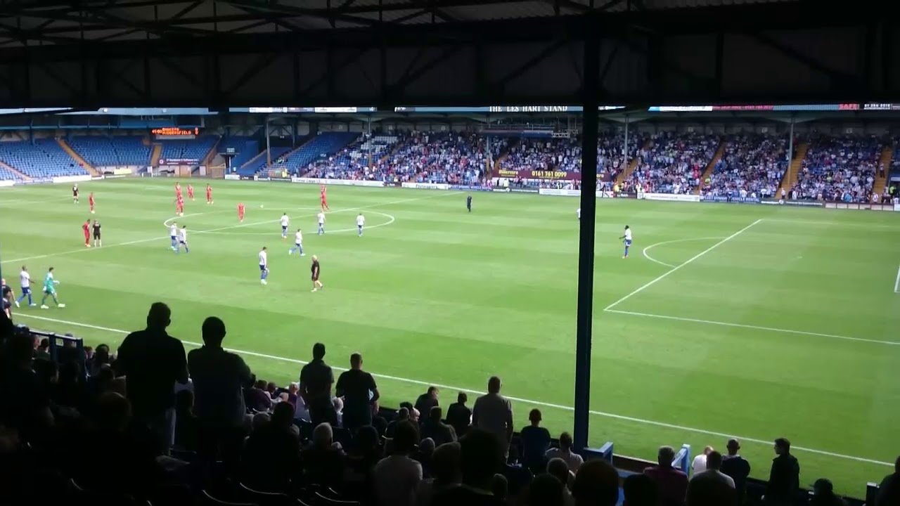 Bury fans vs Huddersfield (16/7/17)