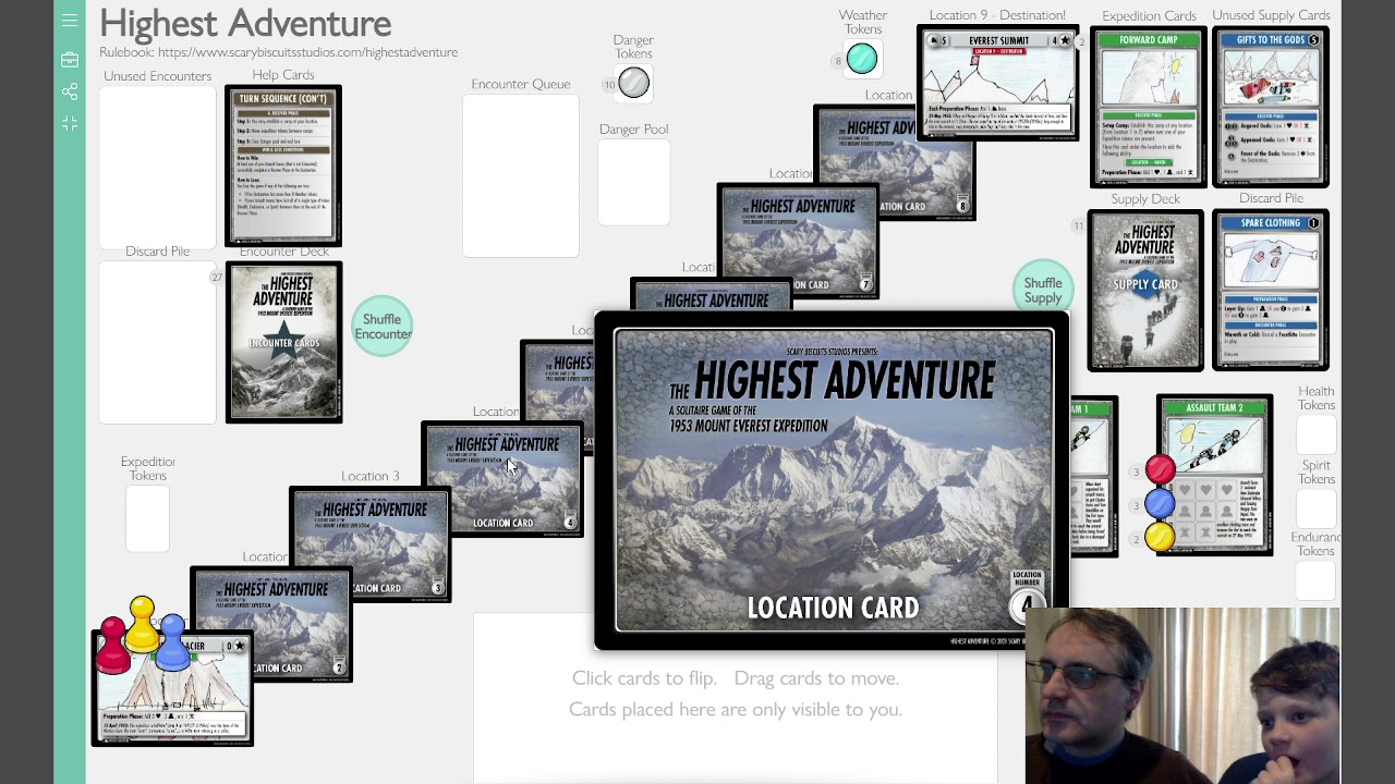 Highest Adventure - Solitaire PNP Game Full Playthrough