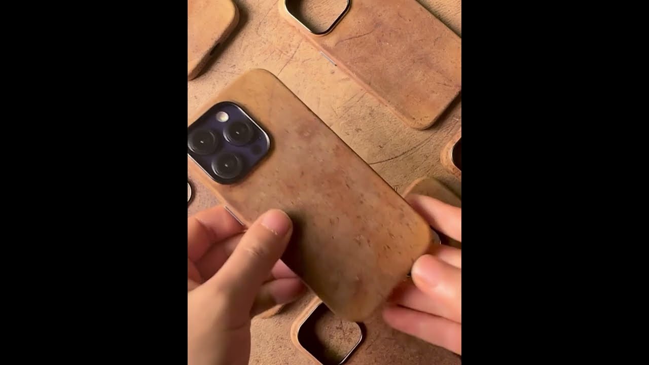 YMW Scars Crazy Horse Genuine Leather Case for iPhone 16ProMax1514 #leathercase #iphonecase #iphone