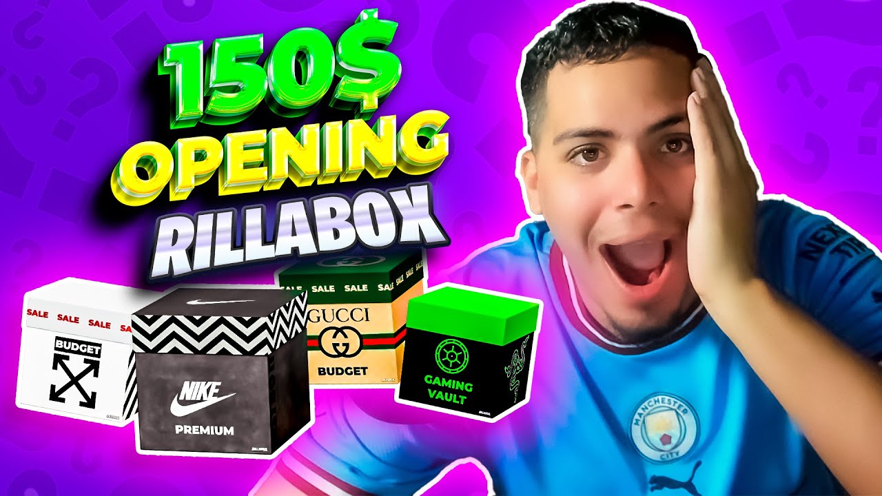 GASTO 150$ EN CAJAS MISTERIOSAS DE RILLABOX