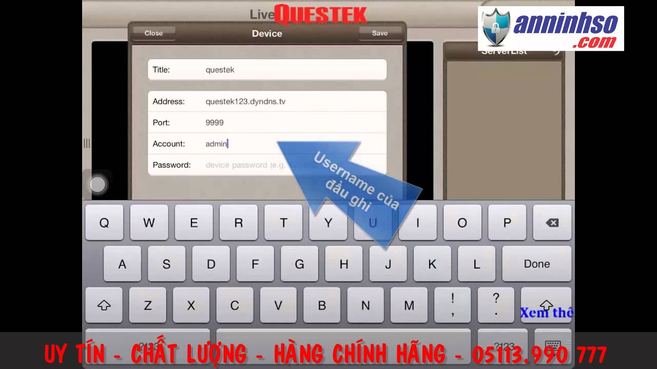 anninhso.com - c&agrave;i đặt superCMS tr&ecirc;n IPAD
