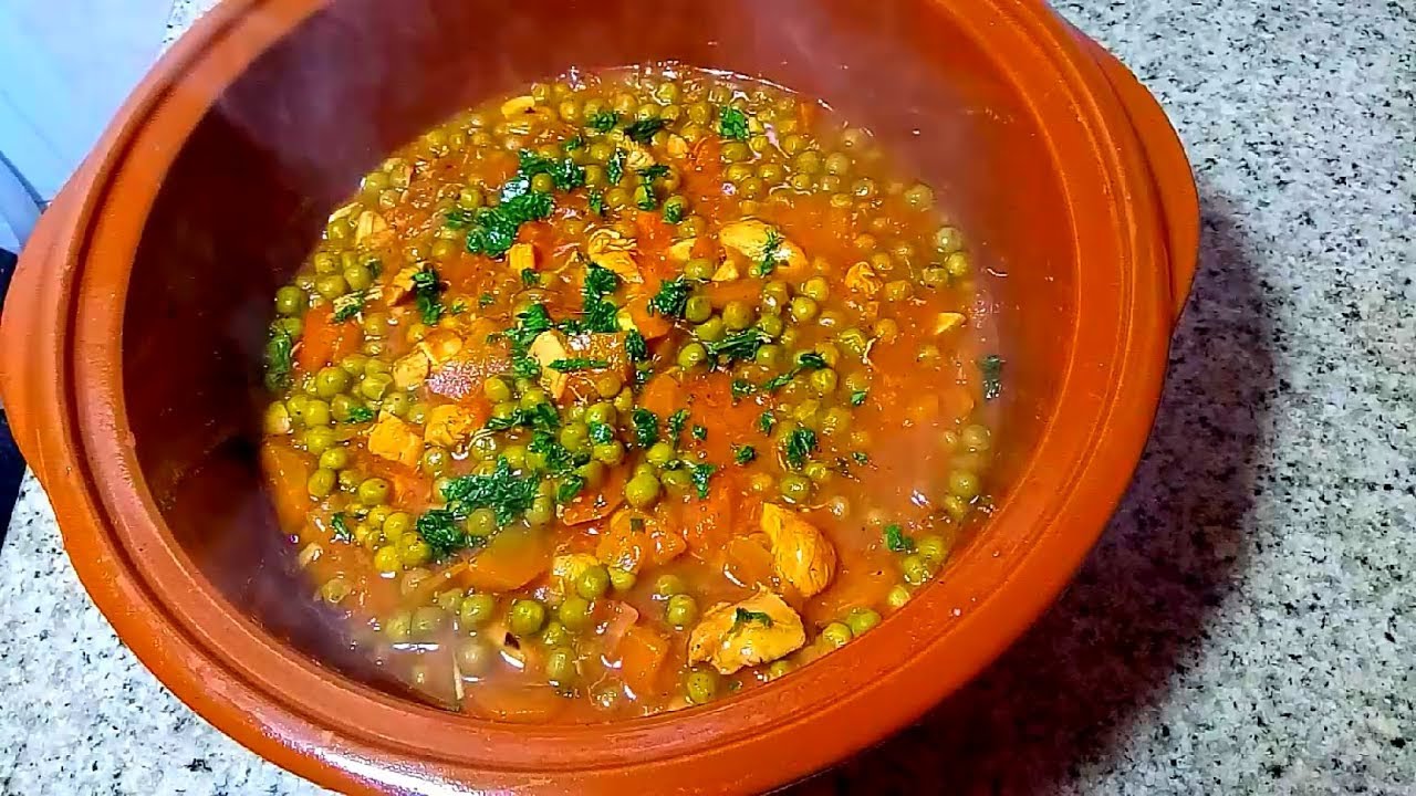 جلبانة بالدجاج رائعة و سريعة و اقتصادية هشام للطبخ