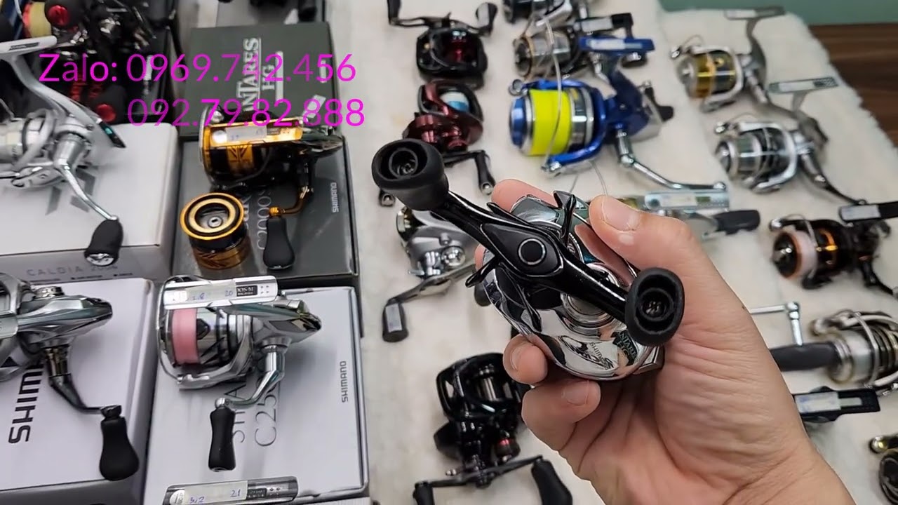 Thanh Lý Máy Câu Nhật Bản chính Hãng #cầncâunhậtbản #đồcâunhật #máycâunhật #maycaulure #đồcâunhậtbãi