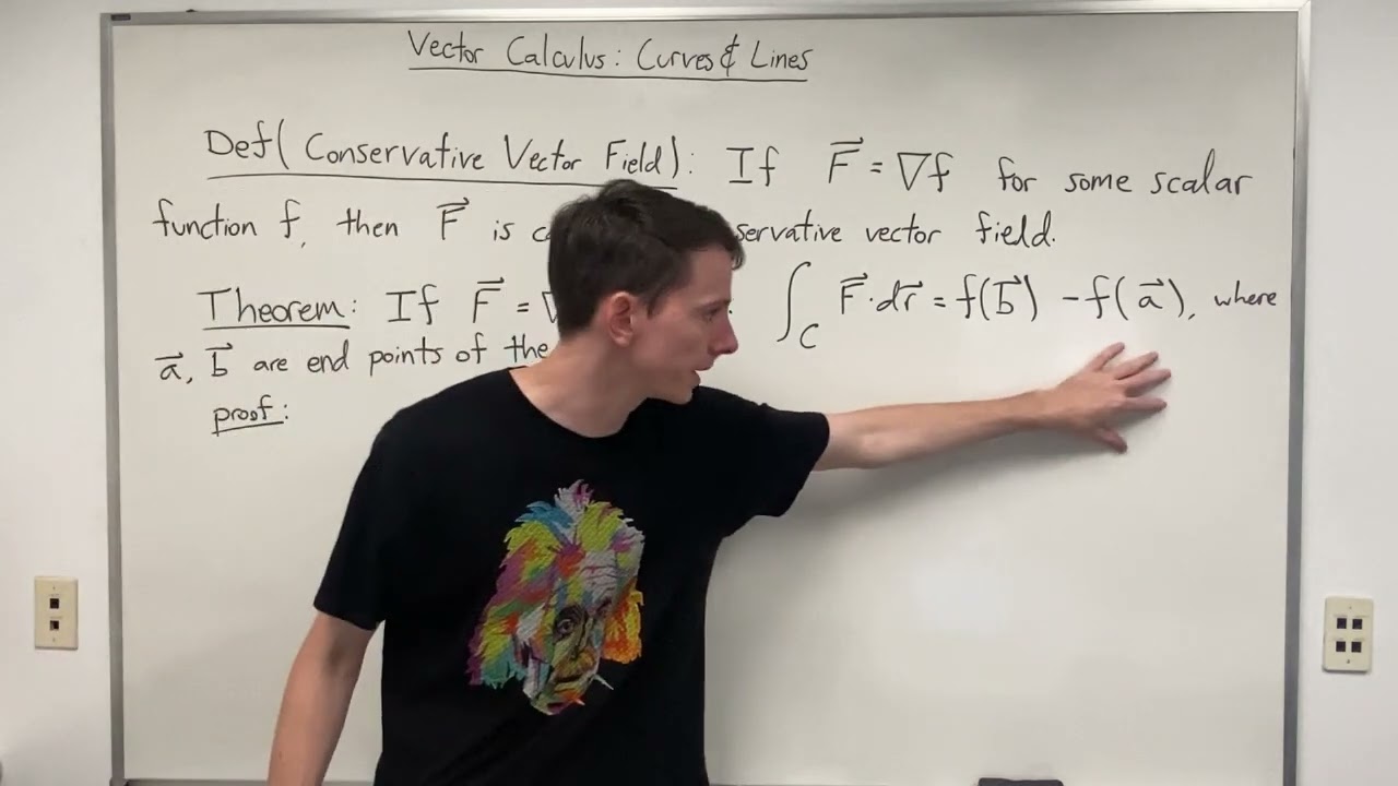 Vector Calculus: Lecture 5/29 - Conservative Vector Fields