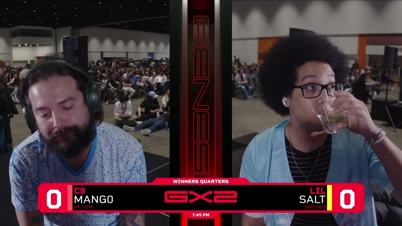 C9 | Mang0 (Falco) vs Salt (Captain Falcon) - Winners Quarters - MELEE SINGLES | GX2