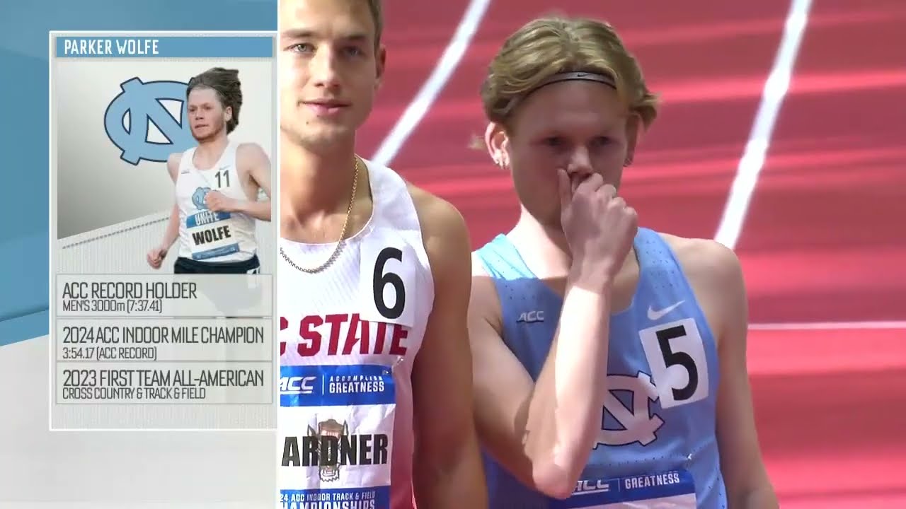 Parker Wolfe WINS ACC 3000m with a 4:06 CLOSING MILE