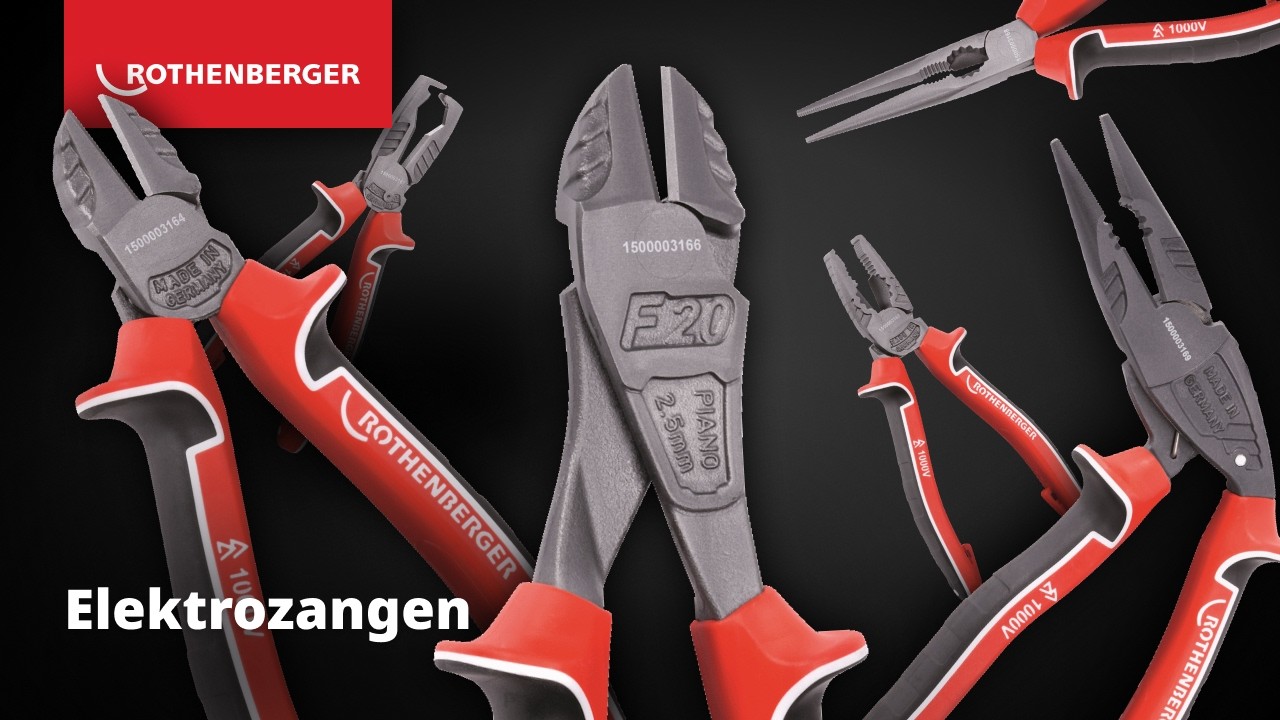 All unsere Elektrozangen auf einem Blick