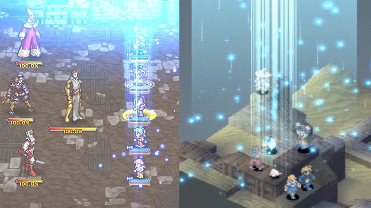 FFRK vs. FFT Animations