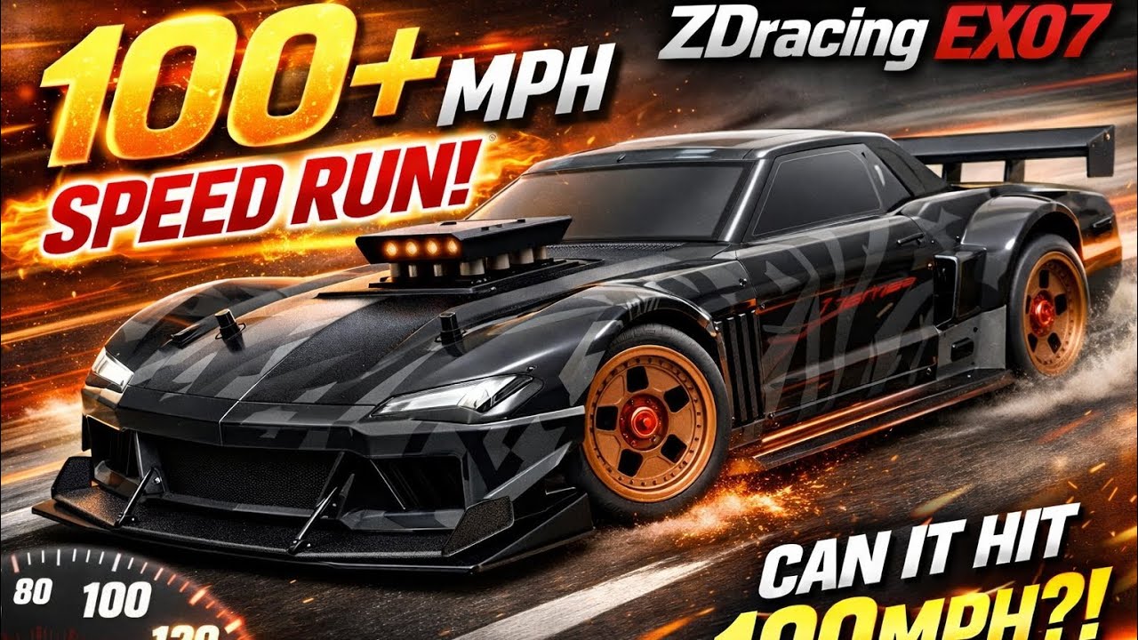 ZDracing EX07 | Цель: 125 миль в час | Будет модернизирован регулятор скорости, тестируются неско...