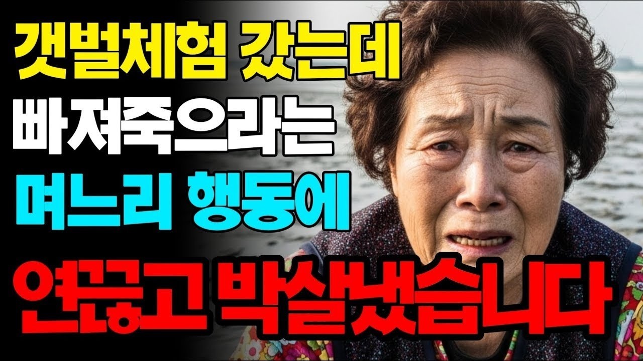 바다보러 가자더니 버려두고 도망간 며느리 연끊고 박살냈습니다 | 노후사연 | 인생사연 | 실화사연 | 사연 | 노후 | 오디오북