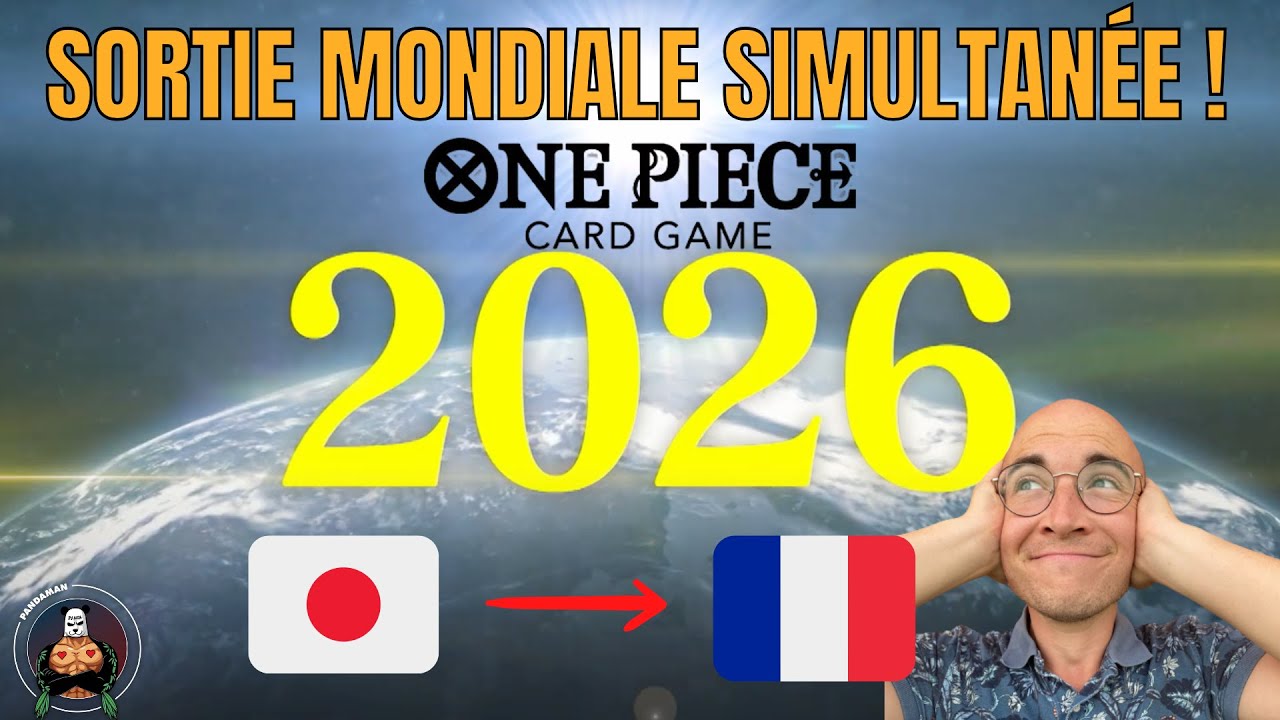 SORTIE SIMULTANÉE POUR ONE PIECE CARD GAME !