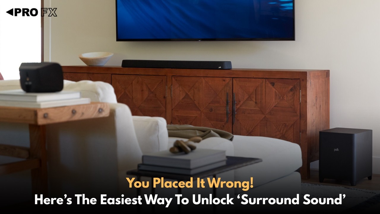 Your TV Sounds Bad? Here&rsquo;s the Easiest Fix | Polk Surround Bars