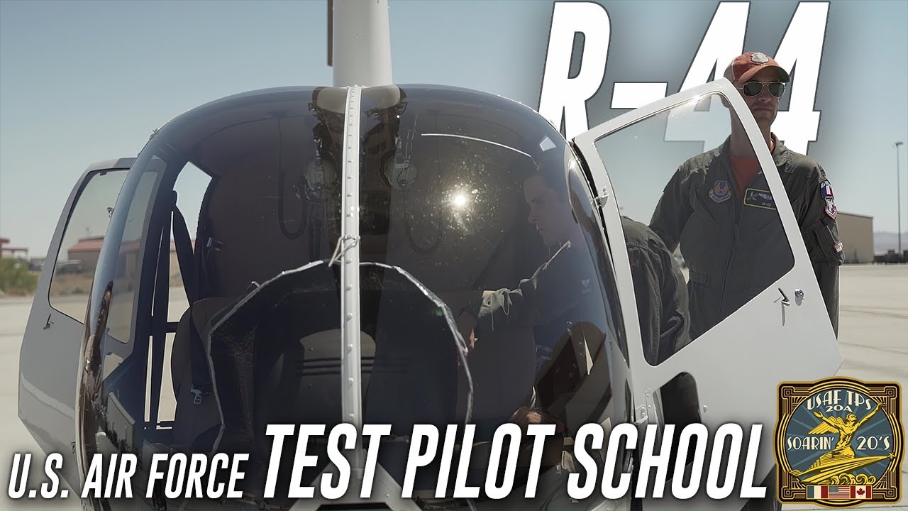 INTRO to ROTARY WING FLIGHT! R-44 flight at USAF Test Pilot School
