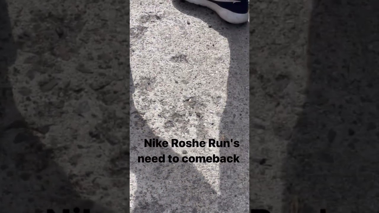Nike Roshe Run's need to comeback! #nike #fashion #nosolesnoglory