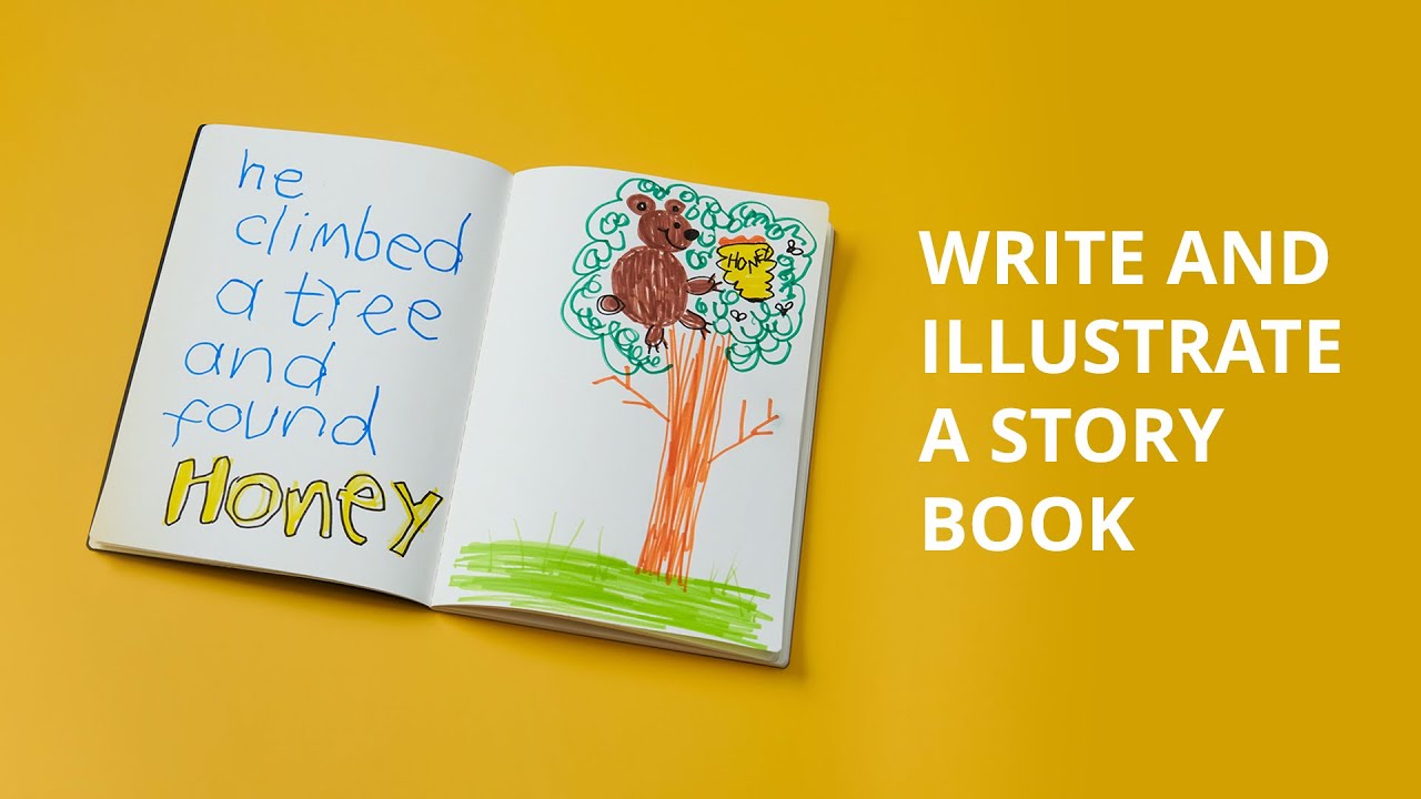 Home-ventures - Write and illustrate a story book