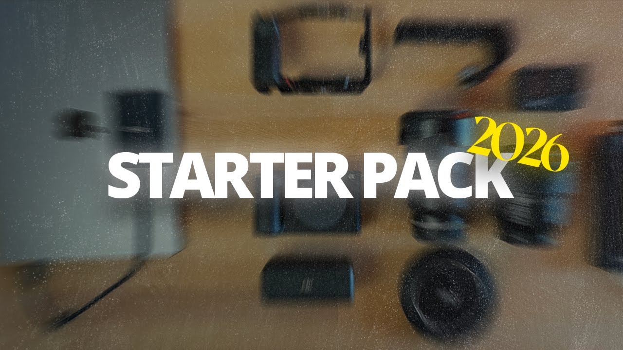 STARTER PACK du Vid&eacute;aste pour 2026 ! 🎥