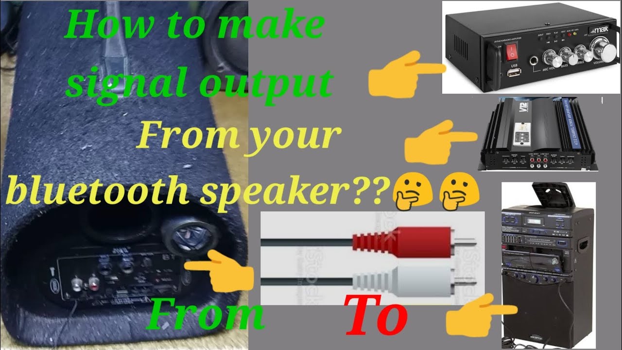 #paano gumawa ng output signal sa bluetooth speaker# how to make output signal from your bluetooth..