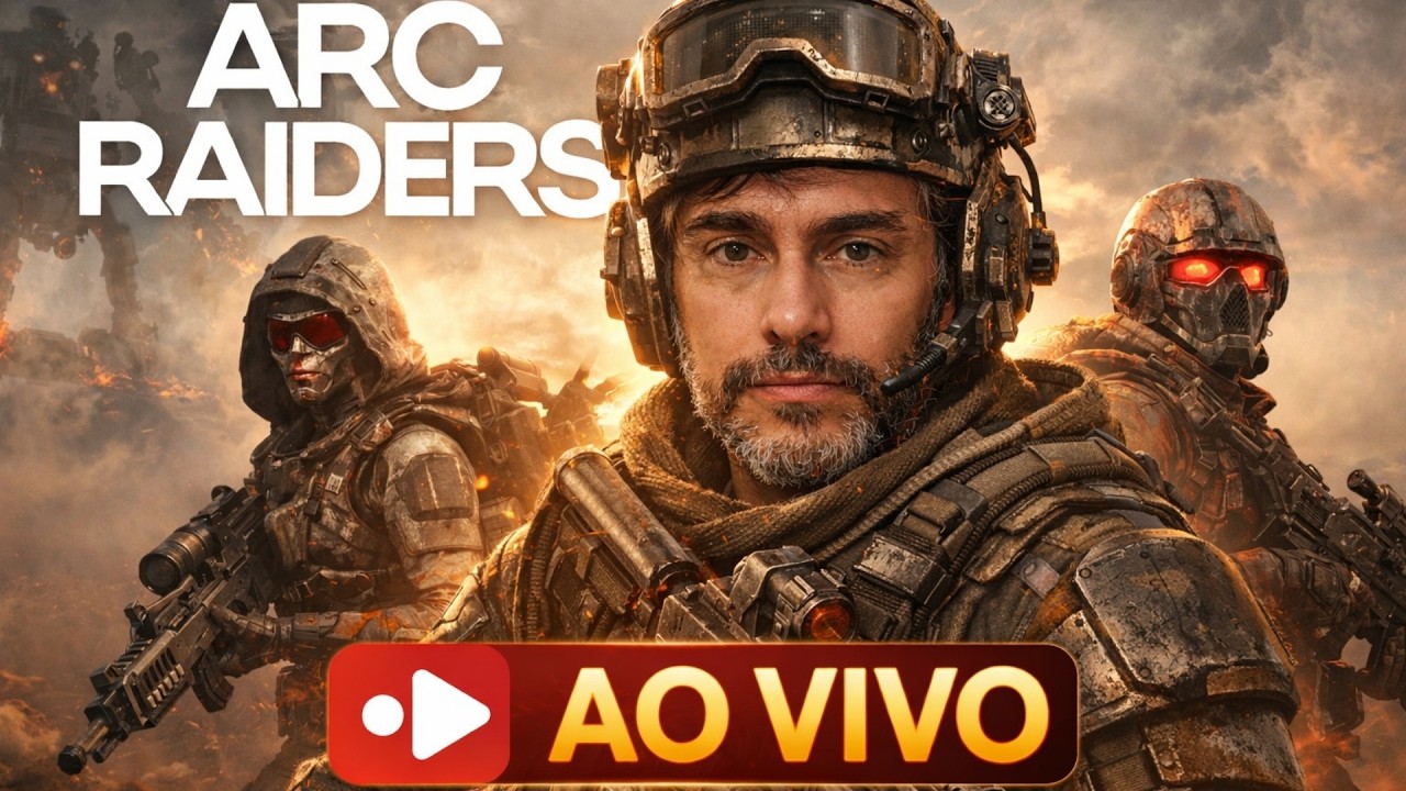 Hoje é dia de live do Tio ARC Raiders a nova temporada