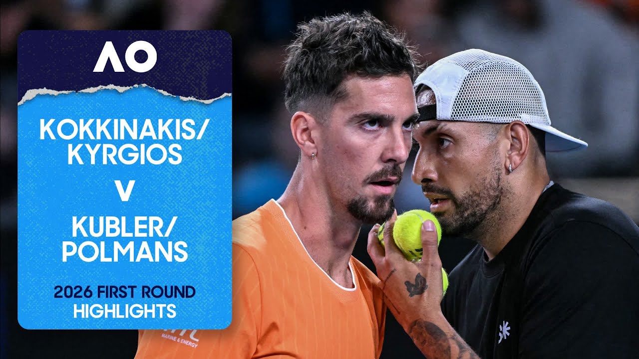 Kokkinakis/Kyrgios v Kubler/Polmans Highlights | Australian Open 2026 First Round
