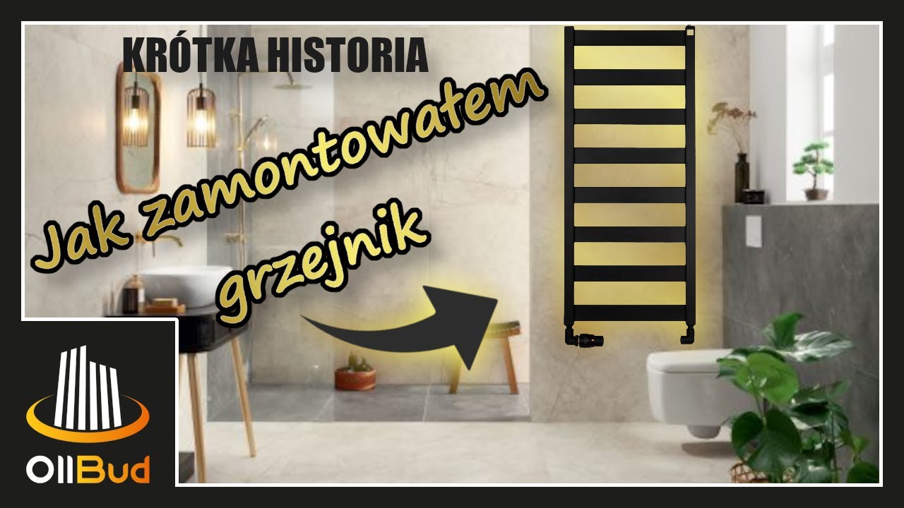 Jak zamontować grzejnik? Montaż grzejnika na zaworach PEX w łazience