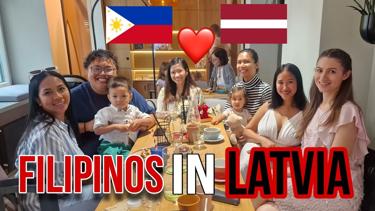 I meet FILIPINOS in LATVIA 🇵🇭 | Surprising meet up with Subscribers in my hometown 🇱🇻