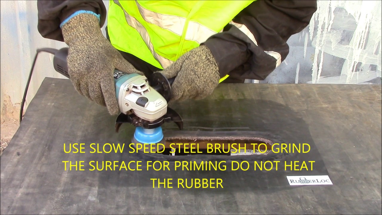RUBBERLOC  CONVEYOR THROUGH HOLE REPAIR