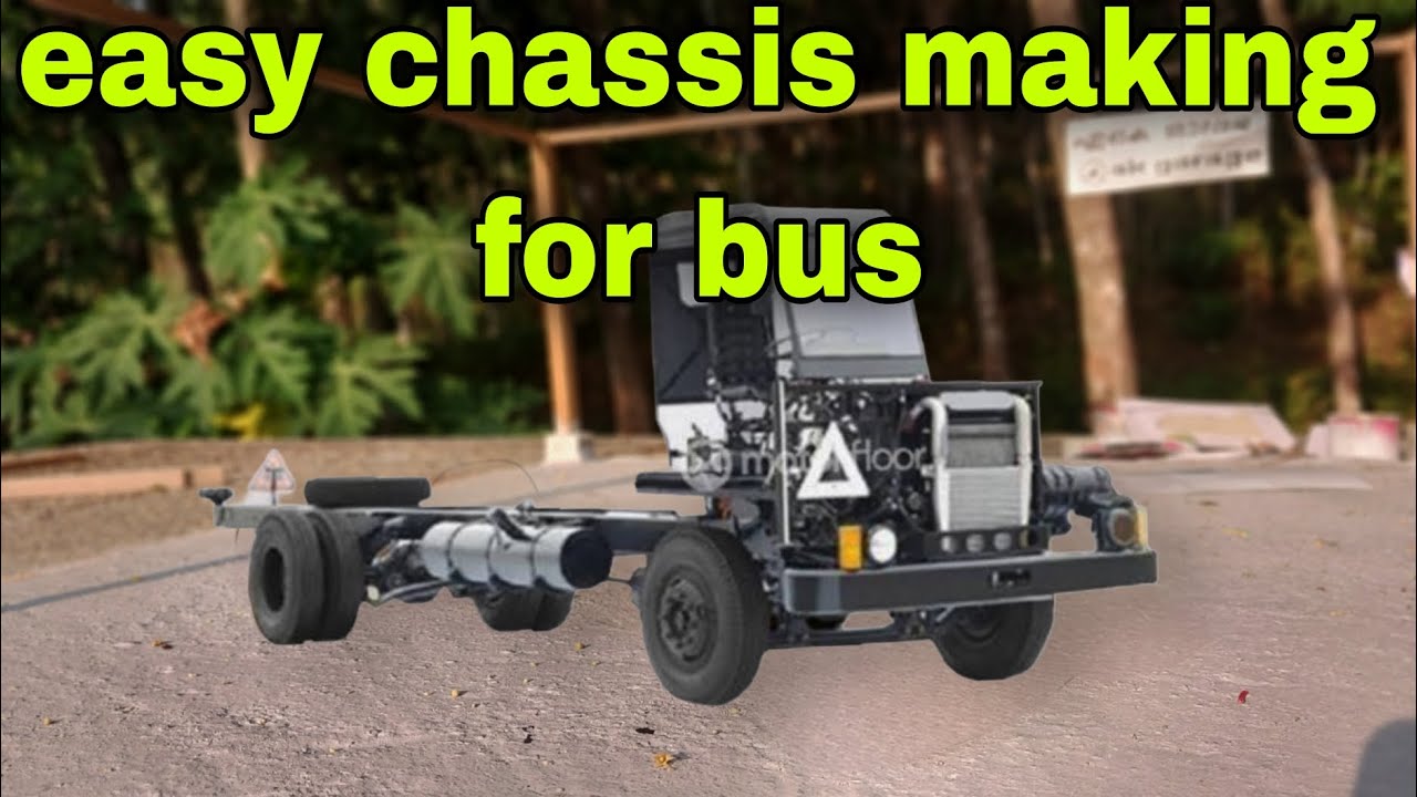 miniature bus chassis making/ easy bus chassis making/zedone/ shorts/akgarage279