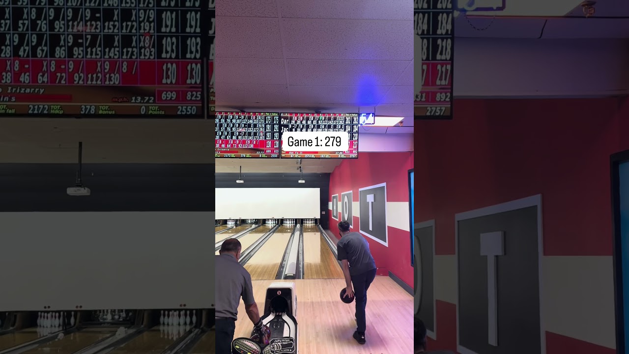 279-278-245 This special effect doesn&rsquo;t stop striking! #hammerbowling #jopogrips #toethumbbowling