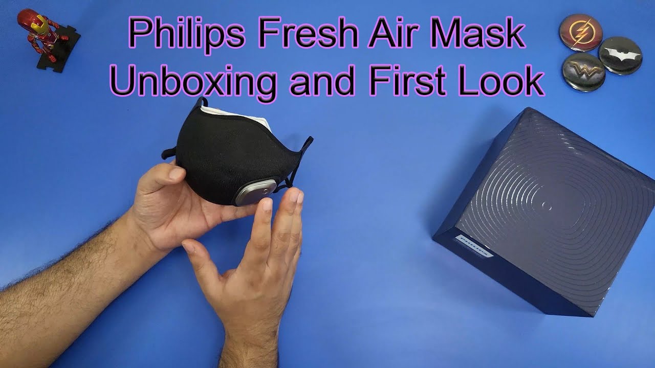 Philips Fresh Air Mask unboxing and quick look review
