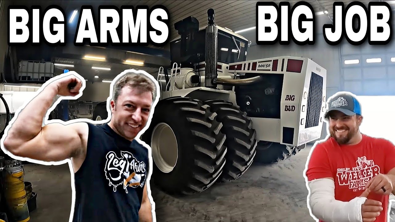 HUGE Drawbar & NEW Tires!