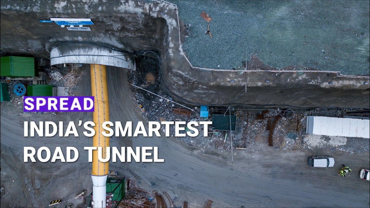Z-Morh Tunnel - India&rsquo;s Smartest Road Tunnel