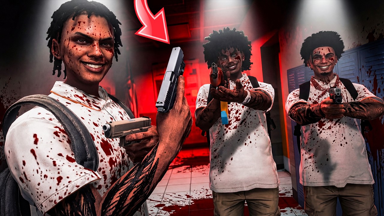 Surviving MOST DANGEROUS School with GLOCK SWITCH in GTA 5 RP!