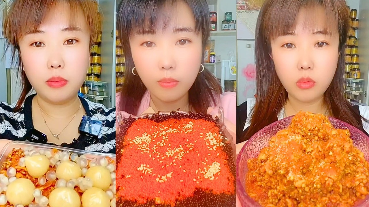 Traditional Chinese Snacks Mukbang | Sesame Balls, Sauces & Local Treats ASMR #400