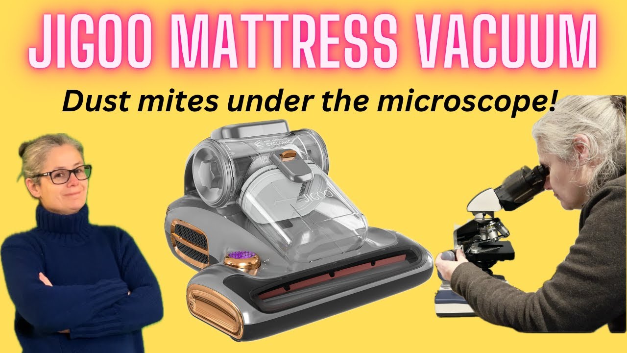 REVIEW: Jigoo T600 Mattress Vacuum Cleaner - Remove Dust & Dust Mites! I Found Dust Mites!