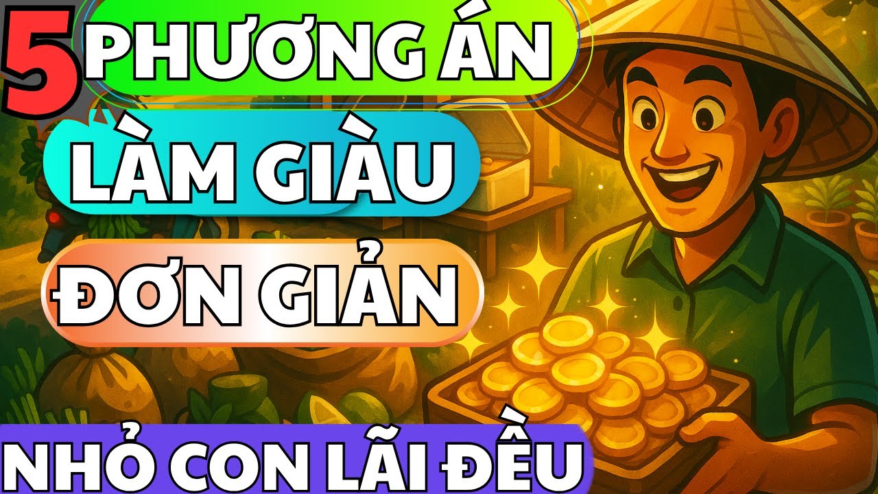 5 Phương Án Làm Giàu Đơn Giản Nhỏ Con Mà Lãi Đều Ở Nông Thôn – Không Ai Biết! | Đường Đến Triệu Đô.