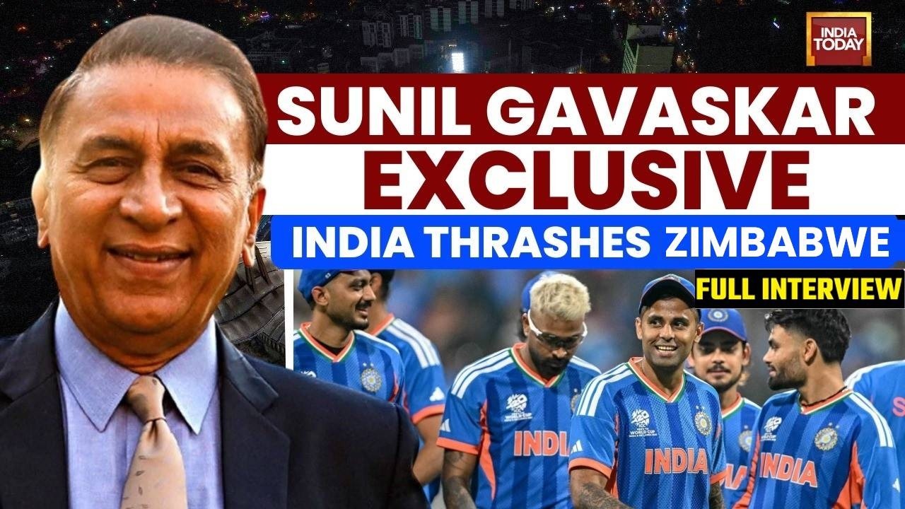 IND Beat ZIM By 72 Runs: Sunil Gavaskar Analyses India's Win And Semifinal Chances Against WI Clash