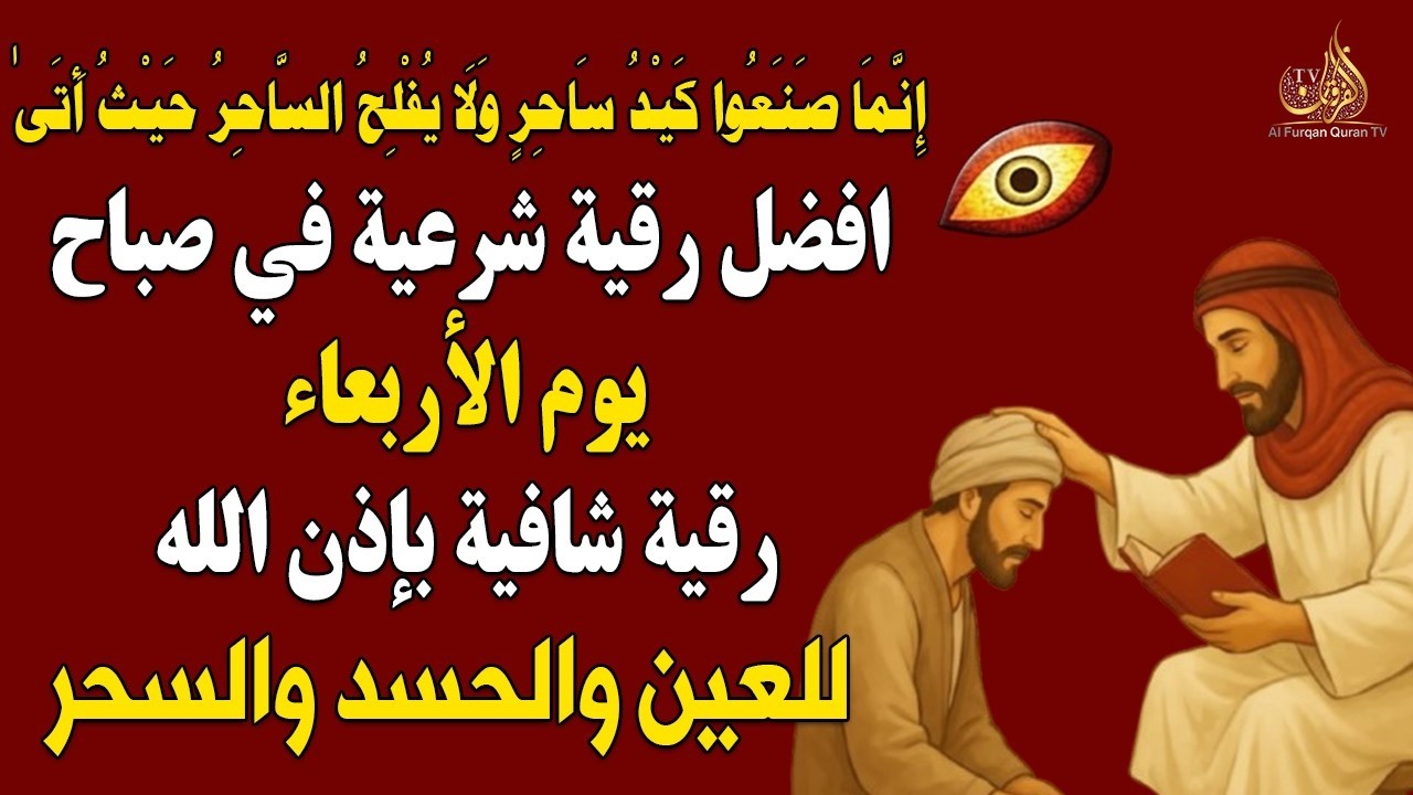 أفضل رقية شرعية في صباح يوم الأربعاء علاج الحسد_السحر_العين _حفظ وتحصين للمنزل _القارئ علاء عقل