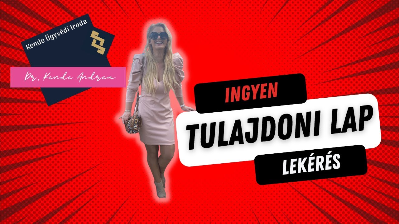 Tulajdoni lap ingyen lek&eacute;rdez&eacute;s