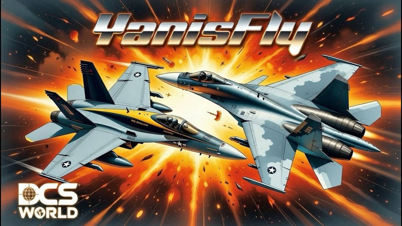 Je foudroie un SU30 en F/A18 Mcdonnell Douglas en DOGFIGHT WVR (Within Visual Range)