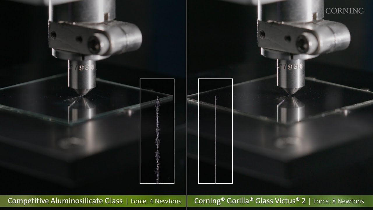 Corning&reg; Gorilla&reg; Glass Victus&reg; 2 Knoop Scratch Test