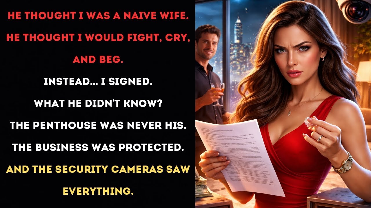 He Told Me to Sign the Divorce Papers… So I Signed — And Took Everything Back #reddit #redditstory 