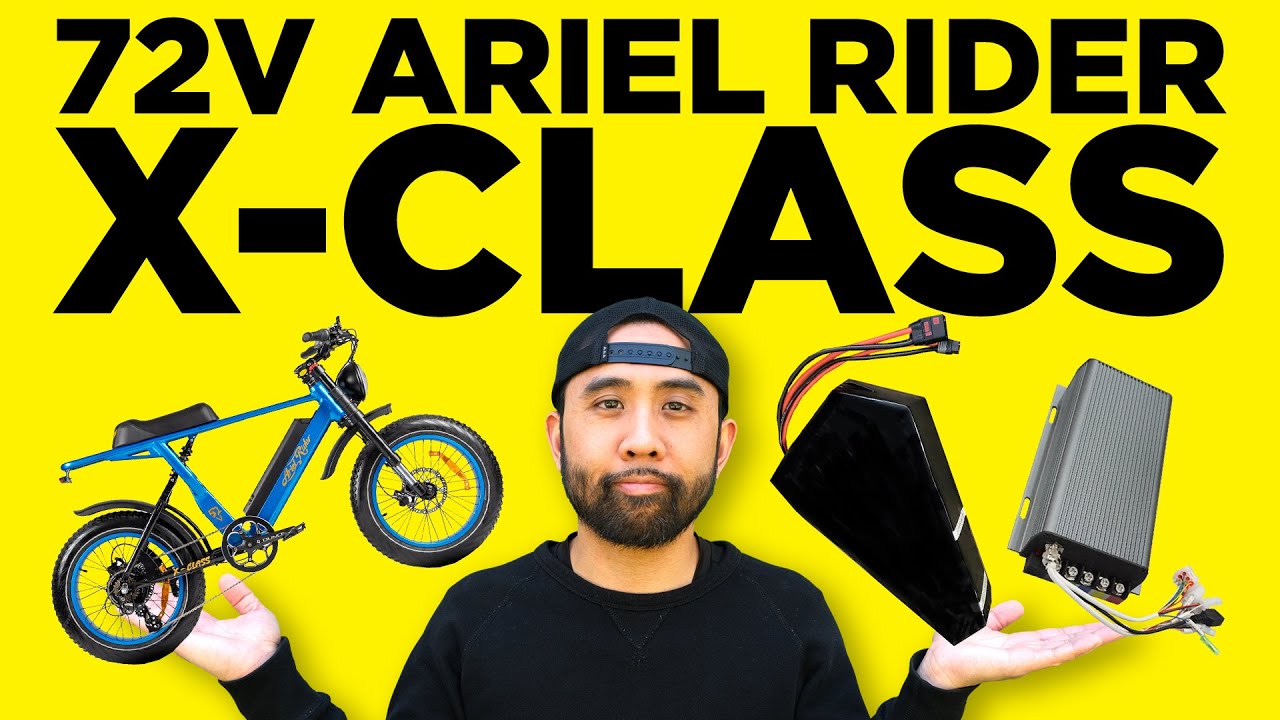 Переделка Ariel Rider X-Class 72 В 3000 Вт — тест-драйв и полный обзор | RunPlayBack