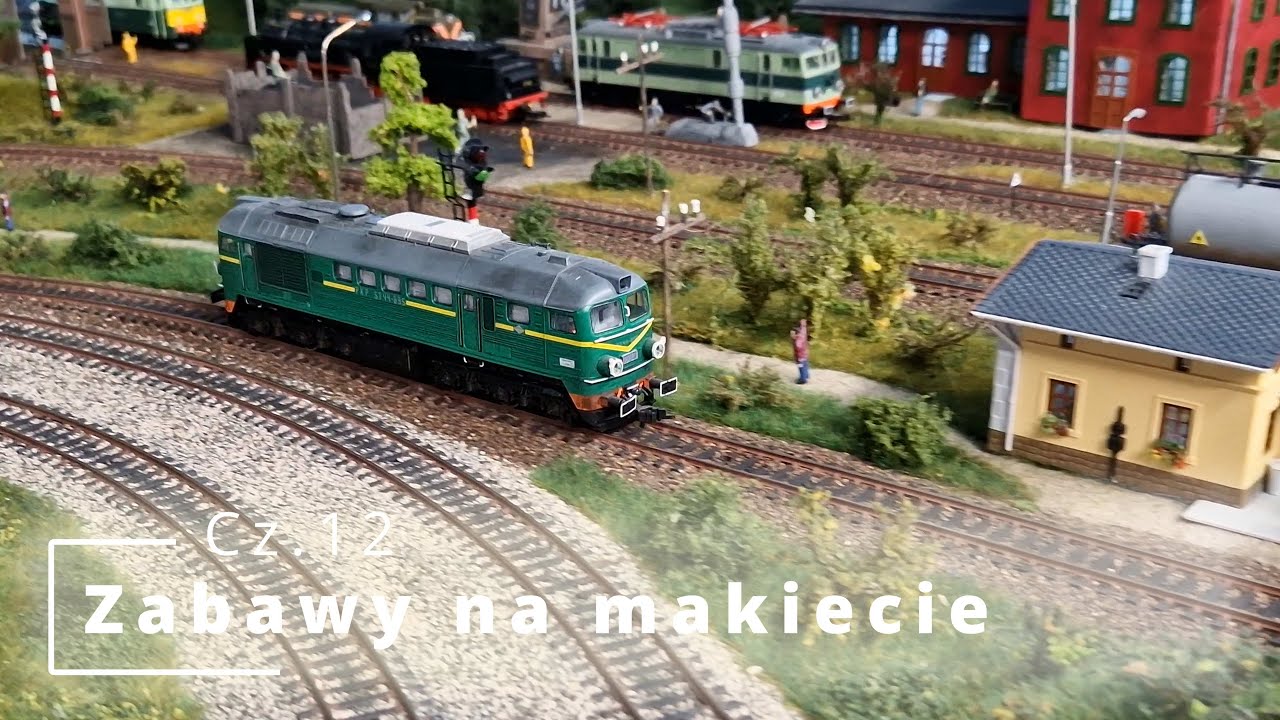 Zabawy na makiecie cz.12 #Makieta #Piko #H0 #PKP #DCC