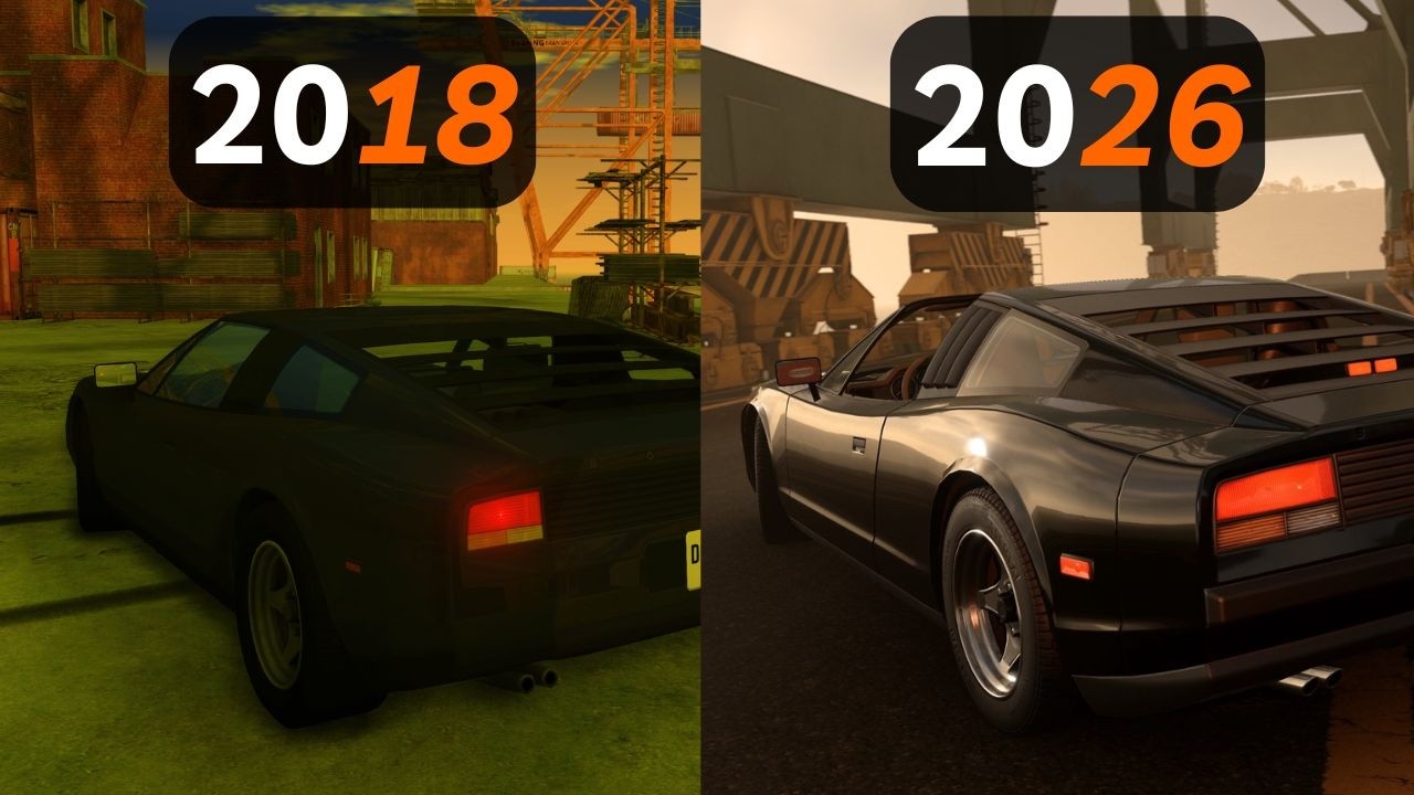 The Insane Evolution of BeamNG Graphics Over the Decade...
