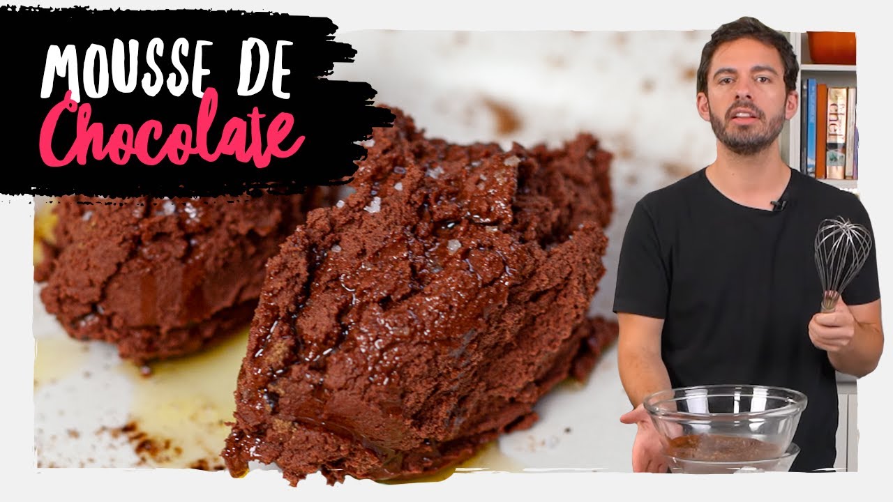 MOUSSE DE CHOCOLATE COM ÁGUA E... NADA MAIS? :: UNDERCHEF