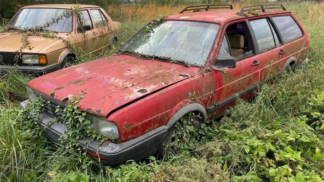 Запуск VW Passat B2 + Тест-драйв